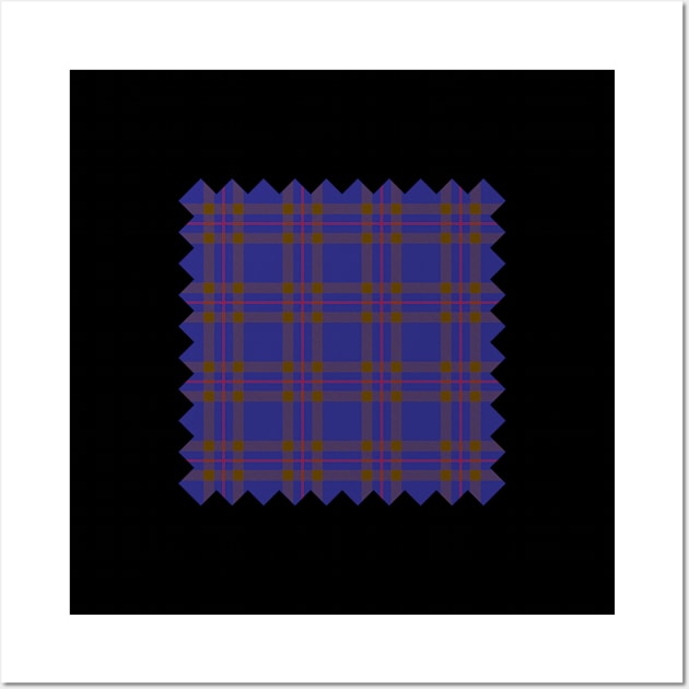 Clan Elliot Modern Tartan Wall Art by sifis